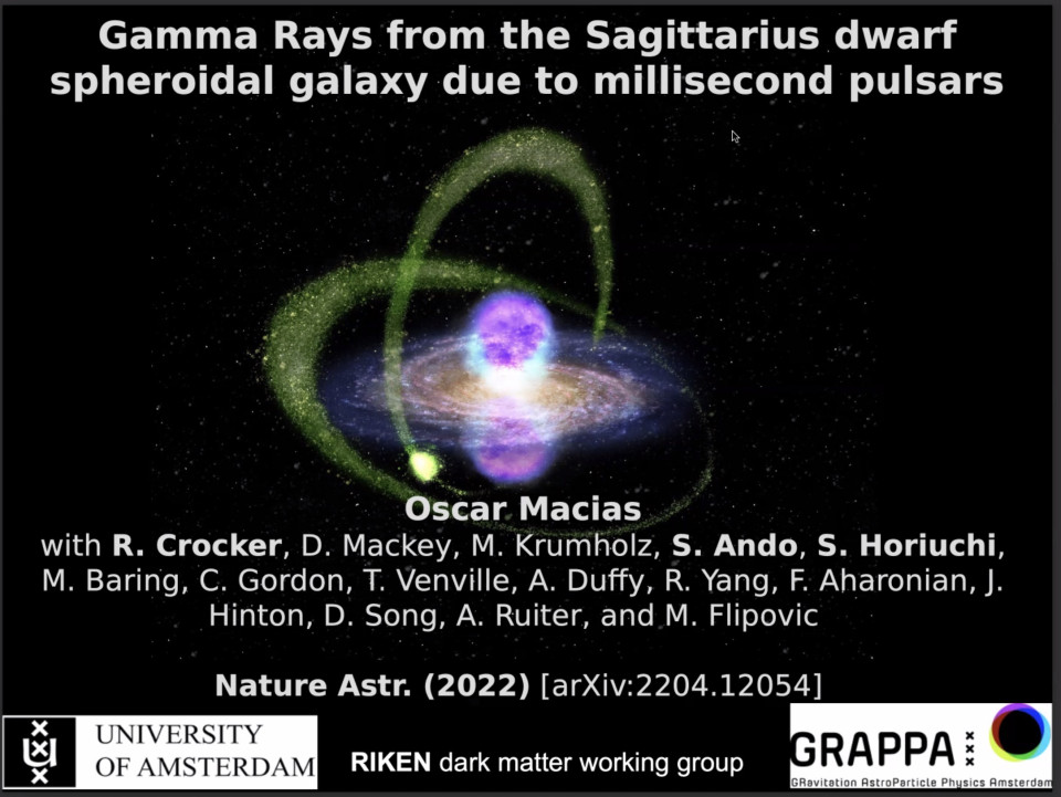 DMWG Seminar by Dr. Oscar Macias on October 28, 2022 image